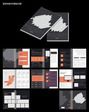 现代软件开发企业画册设计模板 高效宣传与品牌传播解决方案